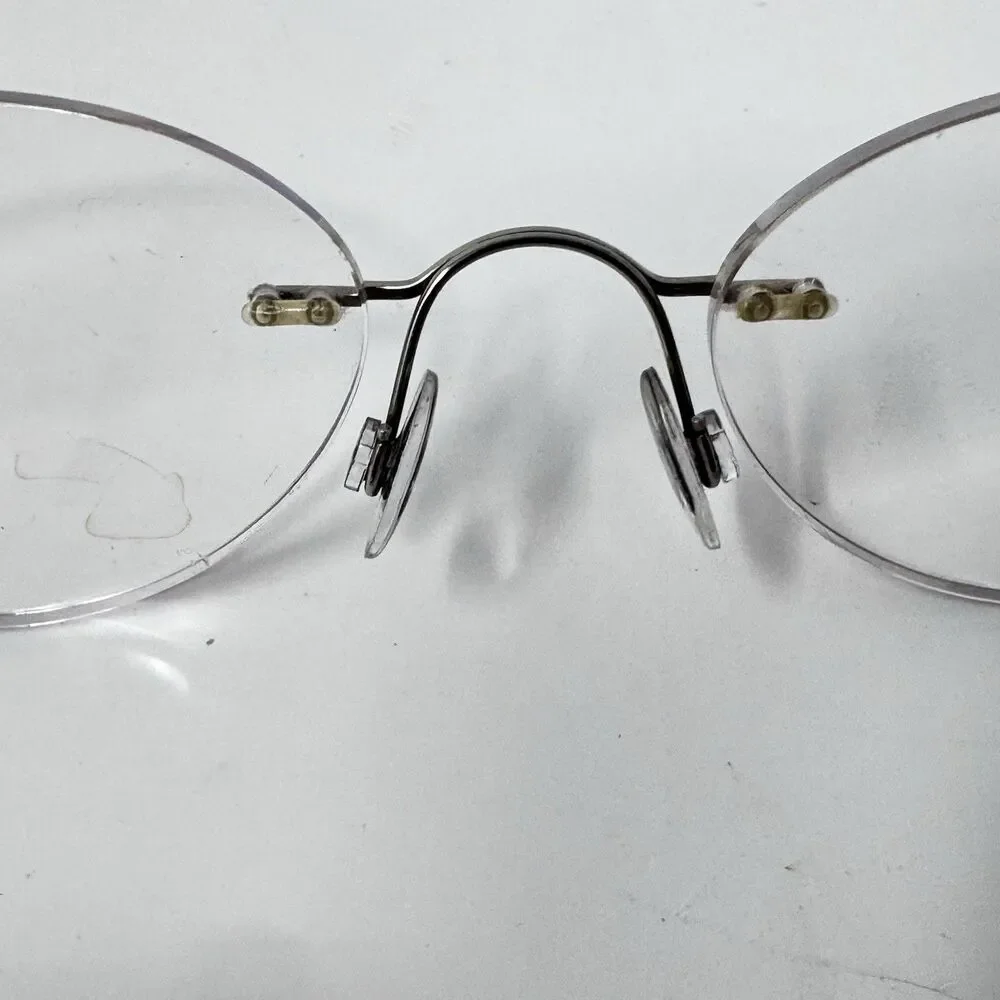 Silhouette Titan 7436 10 6065 Rimless Eyeglass Frames 21-40 Austria Made Vintage